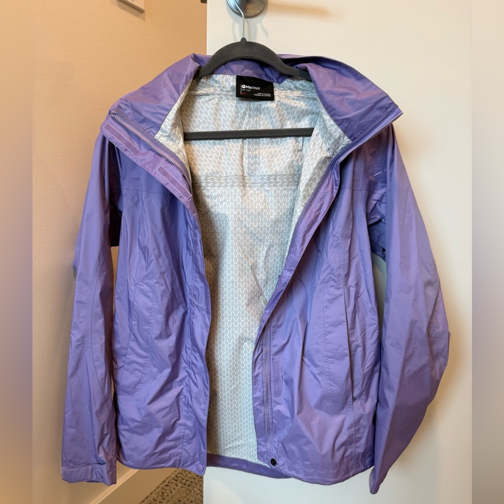 Marmot Lavender Rain Jacket